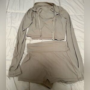 SHEIN Beige workout set